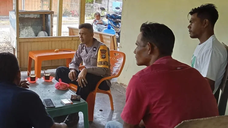 Bhabinkamtibmas Susoh Silaturahmi Warga Jaga Kamtibmas Desa
