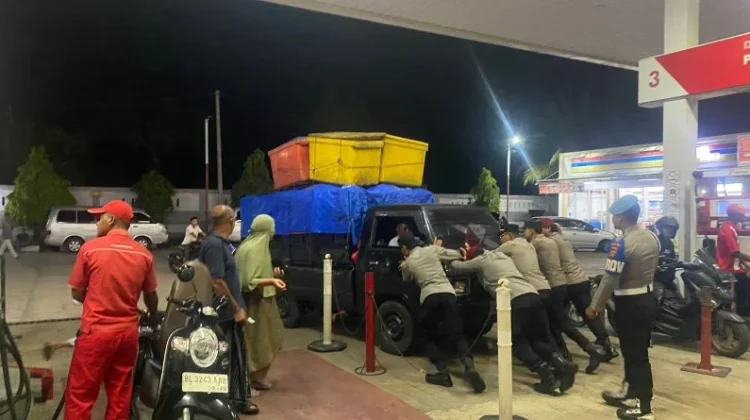 Polres Aceh Jaya Intensifkan Patroli Malam KRYD Operasi Ketupat 2026