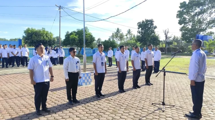Apel Perdana Pascale­baran, Kepala RRI Meulaboh Tekankan Disiplin dan Keadilan