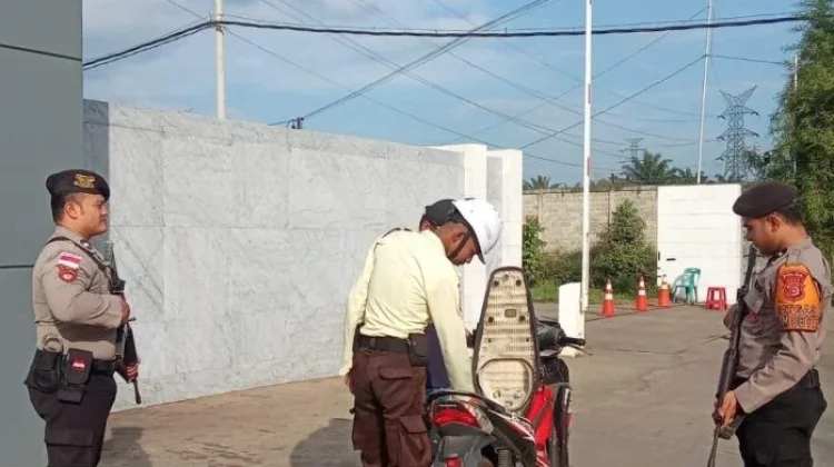 Sat Samapta Nagan Raya Amankan Objek Vital PLTU 3-4 PT MPG