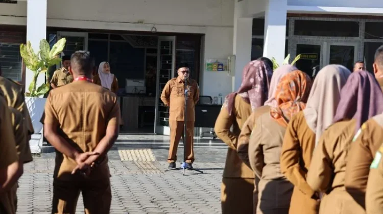 Dinas Sosial Aceh Apel Perdana Pasca Idul Fitri 1447 Hijriah