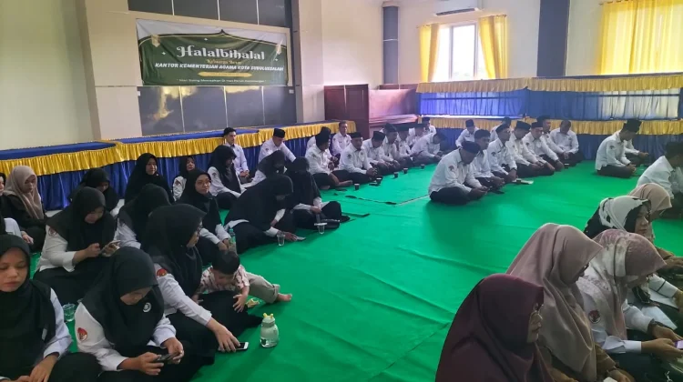 Kantor Kementerian Agama Kota Subulussalam Adakan Halal Bihalal