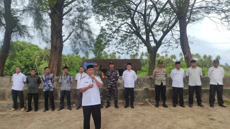 Wabup Simeulue Pimpin Apel Gabungan Pasca Idulfirti di Simeulue Cut