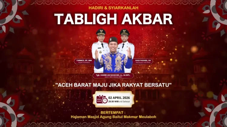 Cara Menghadiri Tabligh Akbar Bersama Tgk Habibi Nawawi