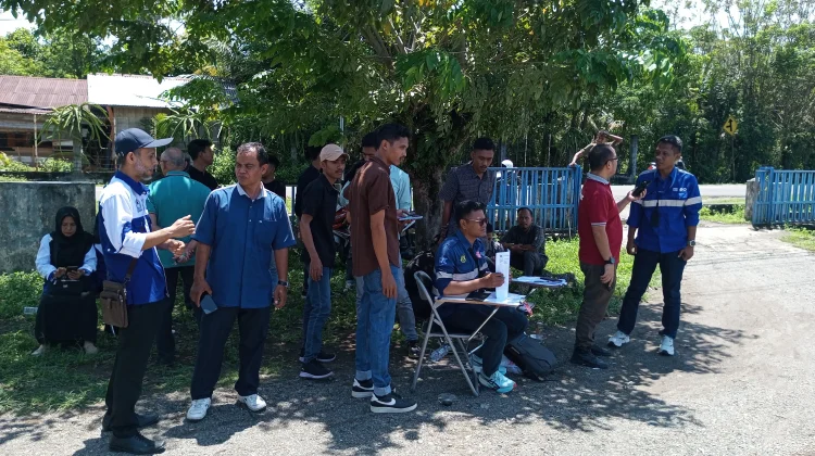 Pemkab Aceh Barat Dampingi Seleksi PT CK Site Mifa Seleksi Calon Pekerja