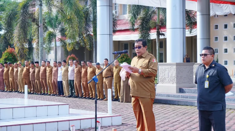 Sekda Nagan Raya Tekankan Kedisiplinan Terhadap ASN