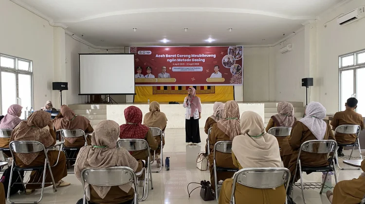 Pemkab Aceh Barat Latih Guru dan Siswa Berhitung dengan Metode Gasing