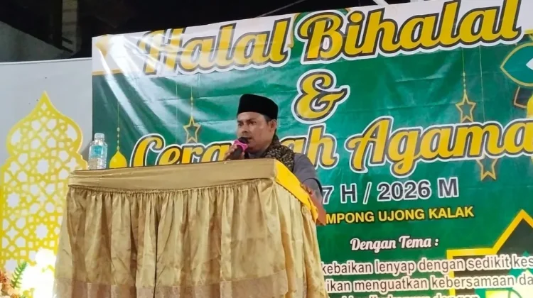 Halalbihalal Warga Ujong Kalak Perkuat Silaturahmi Pasca Ramadan