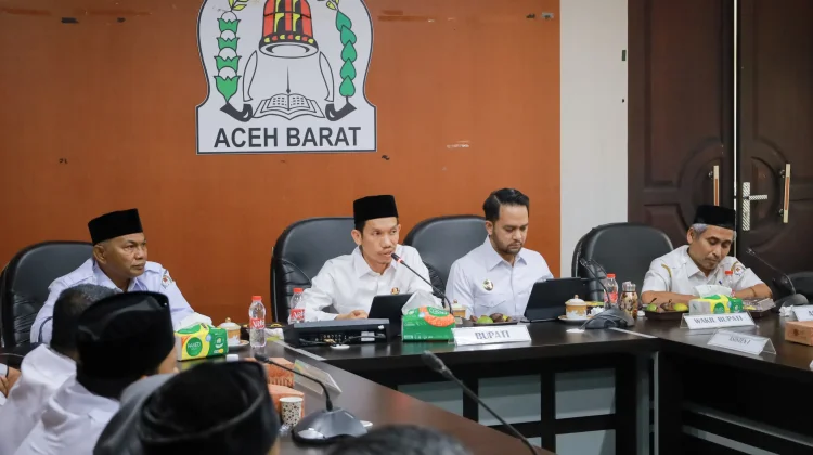 Bupati Aceh Barat Pimpin Rakor Pemutakhiran Data DTSEN