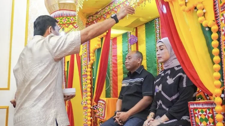 Bupati Simeulue Gelar Peusijuk dan Temu Ramah Bersama Danrem 012 Teuku Umar