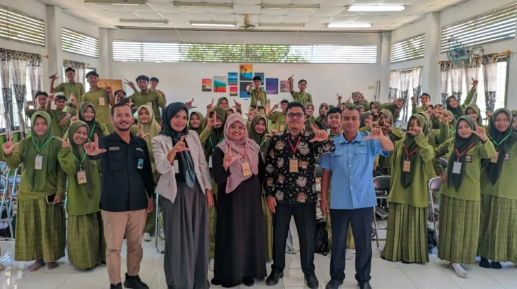RRI Meulaboh Jadi Pemateri LDKS di SMAN Bunga Bangsa Nagan Raya