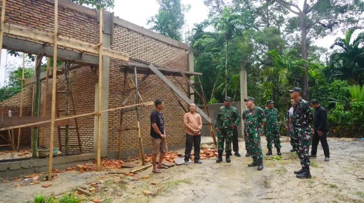 Danrem 012 Teuku Umar Tinjau Langsung Pembangunan KDMP di Simeulue