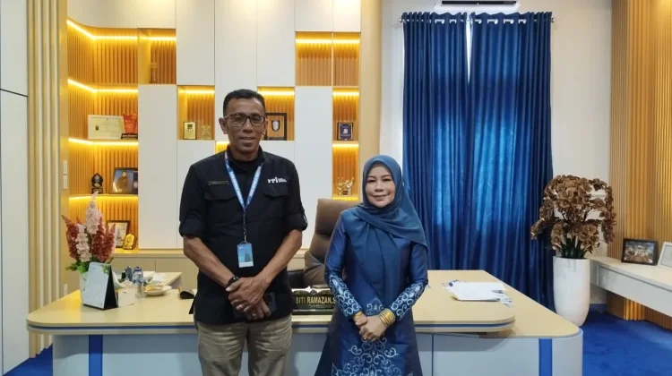 Perkuat Sinergi Informasi RRI Meulaboh Audiensi Bersama DPRK