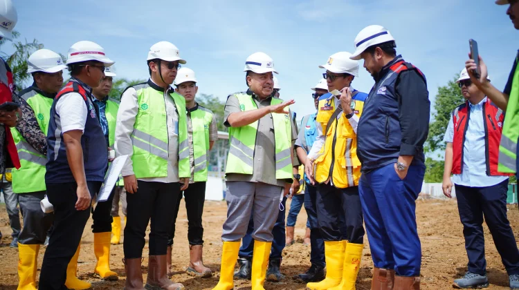Stafsus Presiden Tinjau Progres Pembangunan Sekolah Rakyat di Nagan Raya