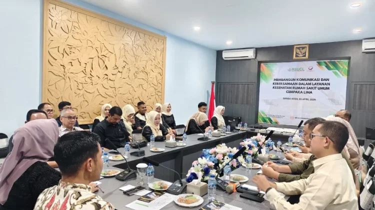 Pemkab Aceh Jaya Perkuat Komunikasi Layanan Kesehatan dengan RSU Cempaka Lima