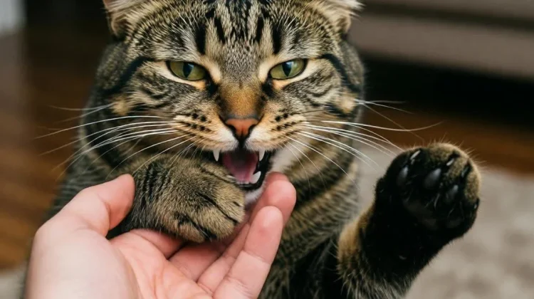 Kenapa Kucing Suka Menggigit Tangan dan Kaki Kita?