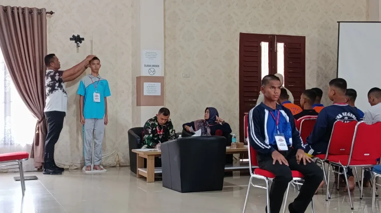 Tim Panitia Paskibraka Gelar Tes Kesehatan Capaska 2026