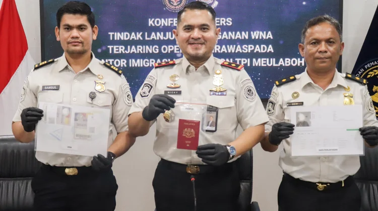 Imigrasi Meulaboh Amankan WNA Malaysia Overstay Terancam Deportasi