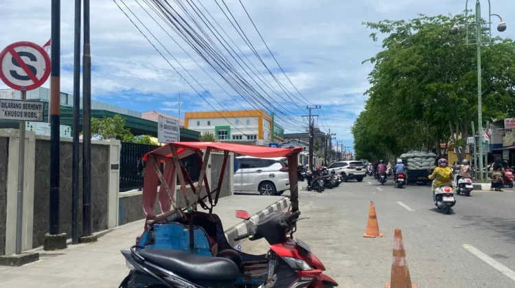 Pengemudi Becak di Aceh Barat Hadapi Pendapatan Tak Menentu