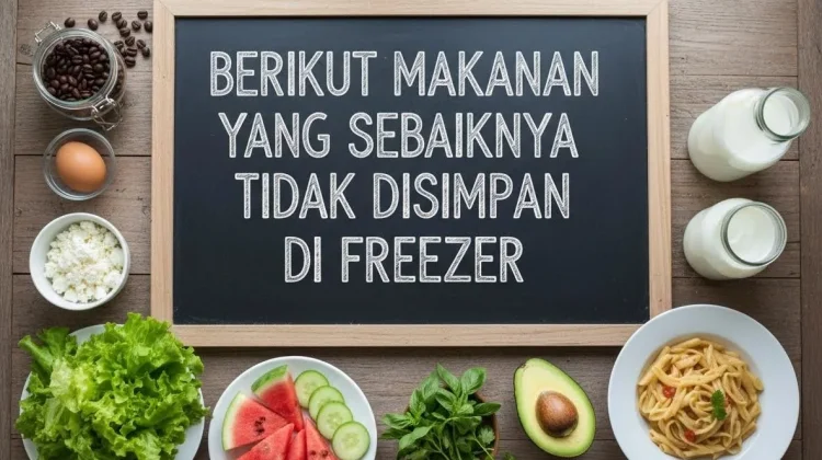 Berikut Makanan yang Sebaiknya tidak Disimpan Di Freezer