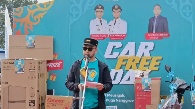 Wabup Aceh Barat Apresiasi Suksesnya Car Free Day