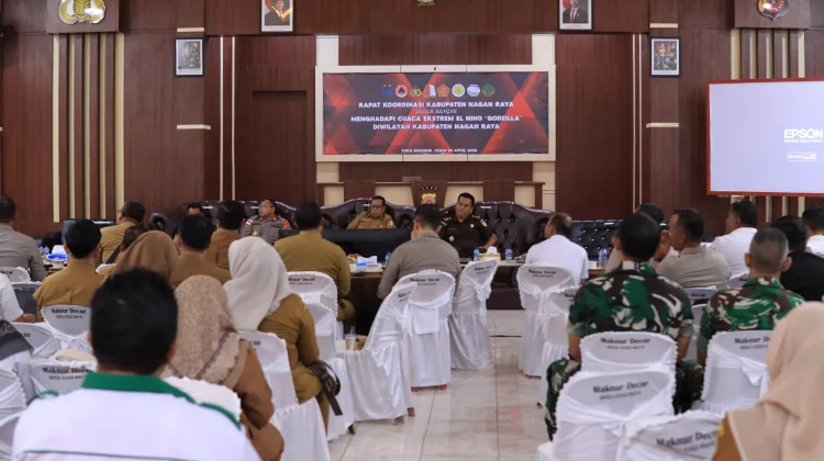 Antisipasi El Nino, Forkopimda Nagan Raya Perkuat Koordinasi Pencegahan Karhutla