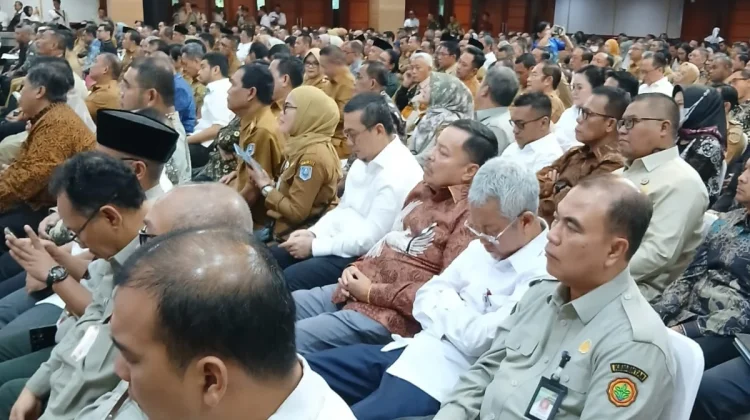 Bupati TRK Ikuti Rakornas Antisipasi Kemarau 2026
