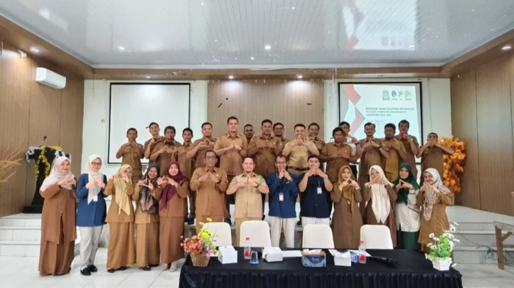 Diskominsa Aceh Jaya Gelar Bimtek Tingkatkan Kualitas Data Statistik Daerah