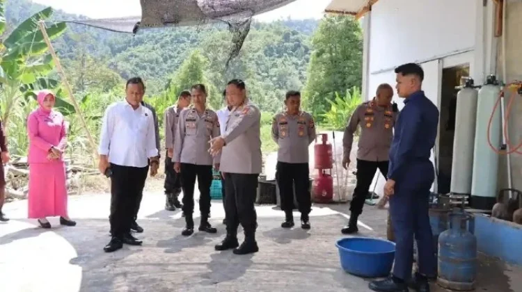 Kapolres Abdya Cek SPPG Bhayangkari, Target Jadi Percontohan