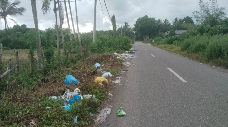 Sampah Liar Berserakan di Alpen, Tanda Warga Sekitar Tidak Jaga Kebersihan
