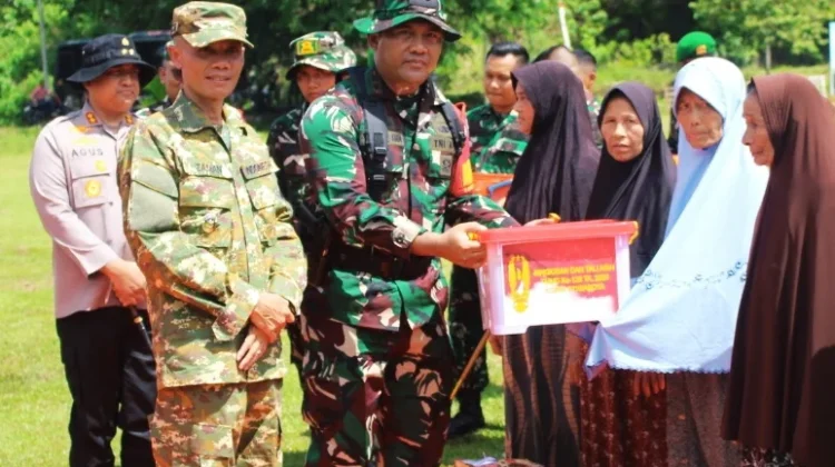 Kodim 0110/Abdya Fokus Percepatan Pembangunan di Pedesaan Melalui TMMD