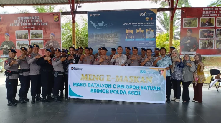 Literasi Keuangan Syariah Brimob Aceh lewat Program Emas