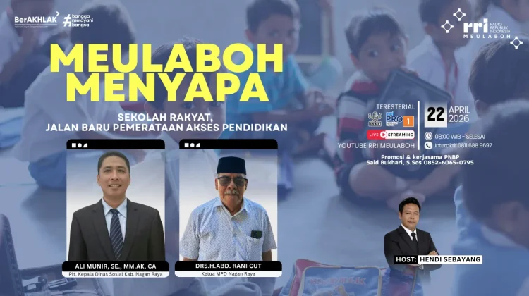 Sekolah Rakyat Jadi Senjata Baru Putus Rantai Kemiskinan di Nagan Raya