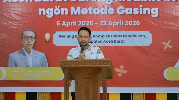Wabup Aceh Barat Tutup Pelatihan Gasing, Dorong Mutu Pendidikan