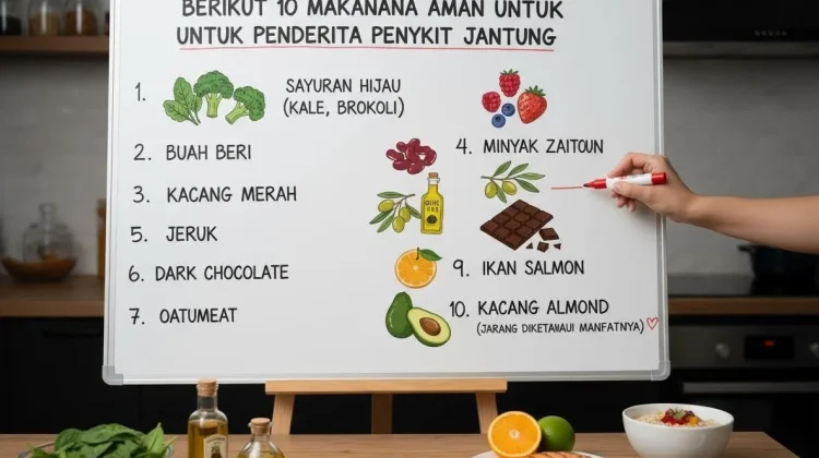 Berikut 10 Makanan Aman untuk Penderita Penyakit Jantung