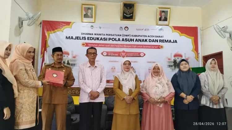 DWP Aceh Barat Gelar Edukasi Pola Asuh Anak