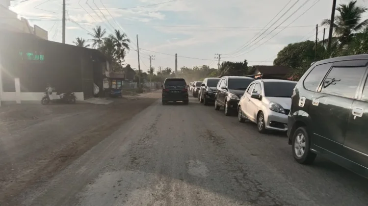 Pembangunan Jalan Picu Kemacetan, Aktivitas Pengendara Terganggu