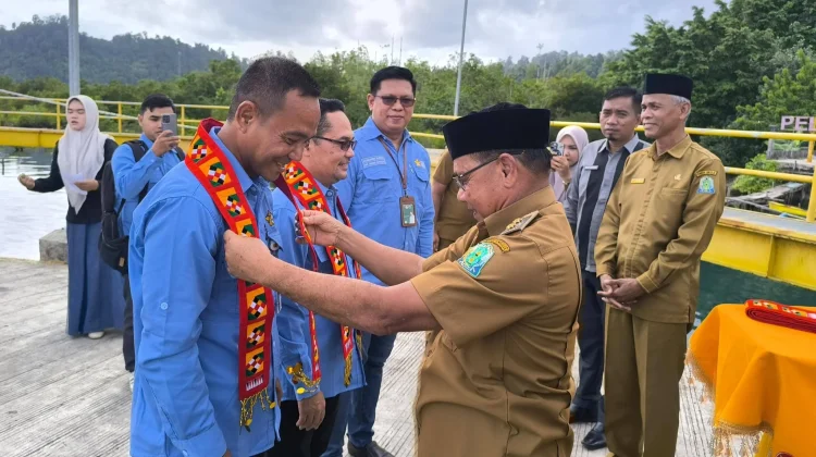 Wakil Bupati Nusar Amin Sambut Kedatangan Mahasiswa Teknik Pertanian USK