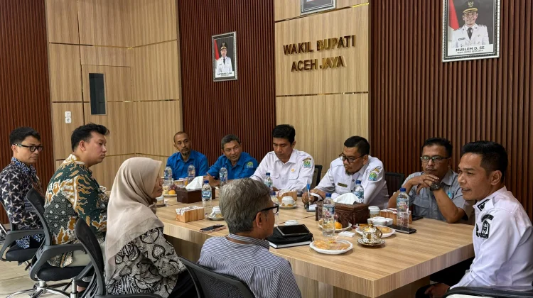 BPKP Aceh Lakukan Audiensi ke Pemkab Aceh Jaya