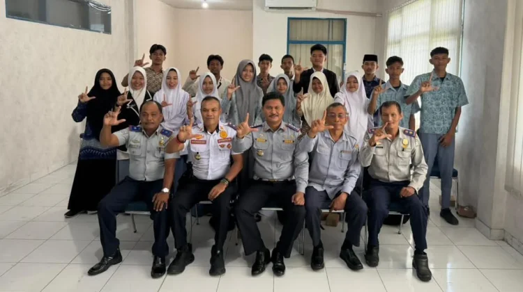 Pelajar Aceh Barat Didorong Jadi Pelopor Keselamatan Lalu Lintas di Era Digital