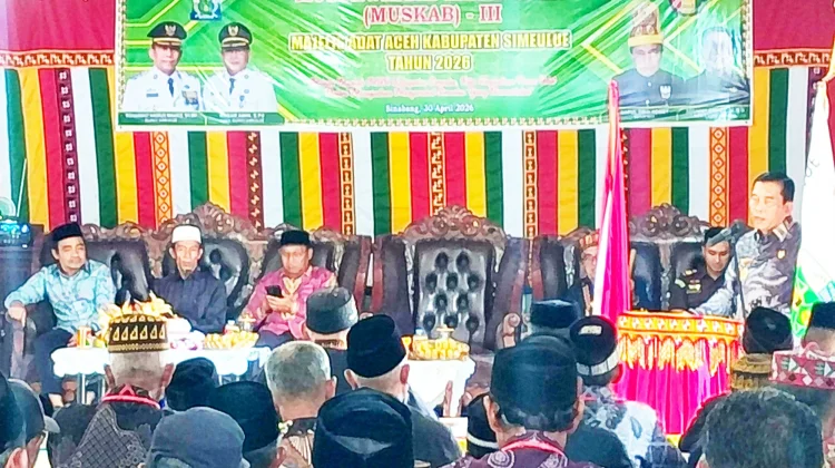 Muskab III MAA Simeulue Perkuat Peran Adat dan Budaya