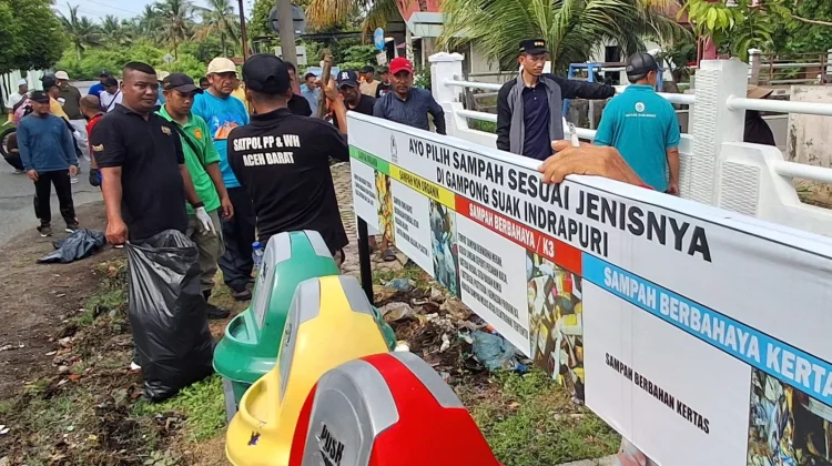 Aceh Barat Targetkan Zero Sampah, 8 Ton Sampah Diangkut dalam Gotong Royong Massal