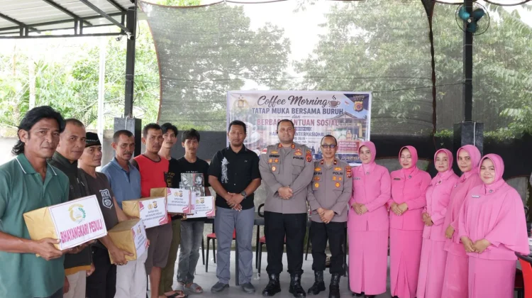 Polres Simeulue Gelar Coffee Morning Bersama Buru