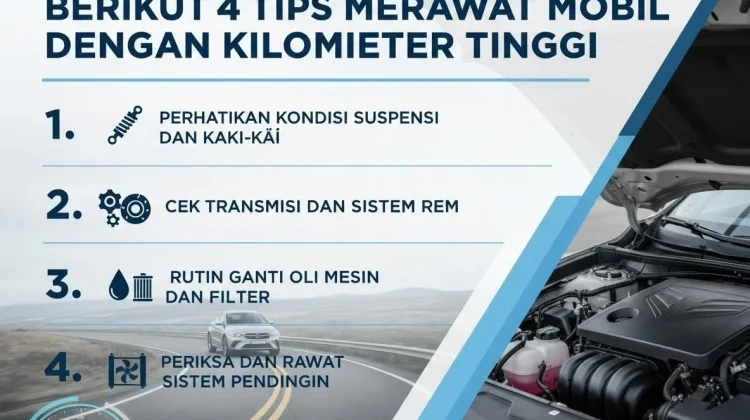 Berikut 4 Tips Merawat Mobil Dengan Kilometer Tinggi
