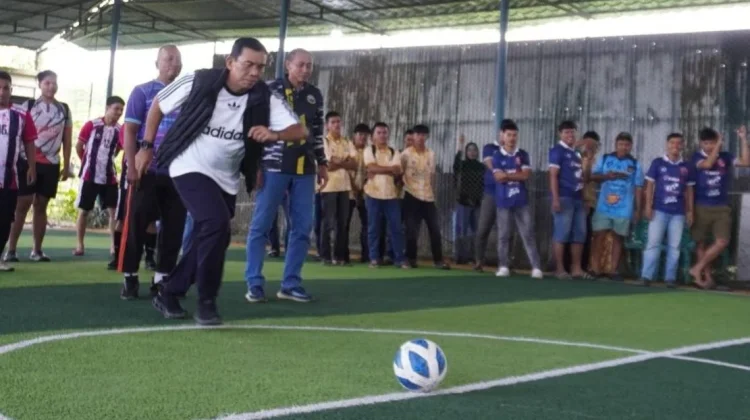 Bupati Simeulue Resmi Buka Turnamen Futsal Piala Bergema