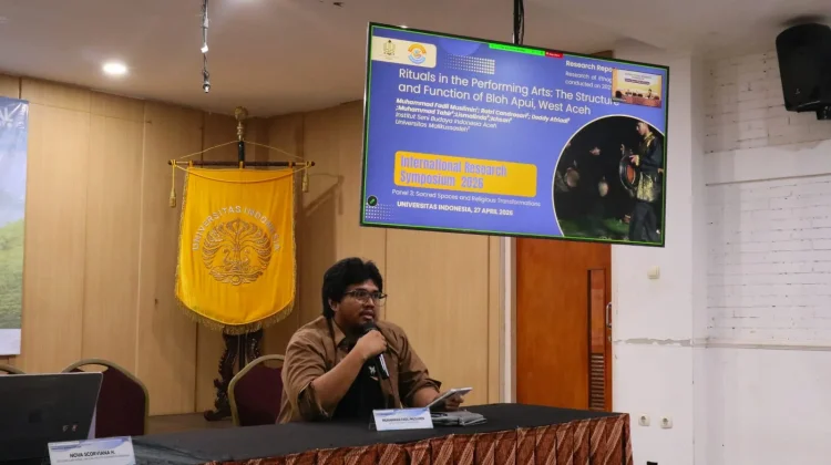 "Bloh Apui" Aceh Barat Tampil di Simposium Internasional UI