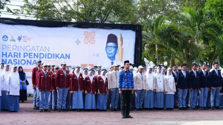 Wakil Gubernur Aceh, Fadhlullah Bertindak Inspektur Upacara Hardiknas