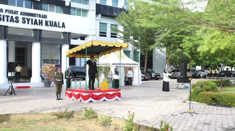 Universitas Syiah Kuala (USK) Gelar Upacara Hardiknas