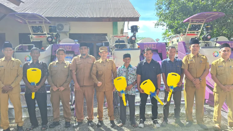Bupati Aceh Barat Luncurkan Alsintan, Dukung Proses Pengolahan Lahan dan Panen