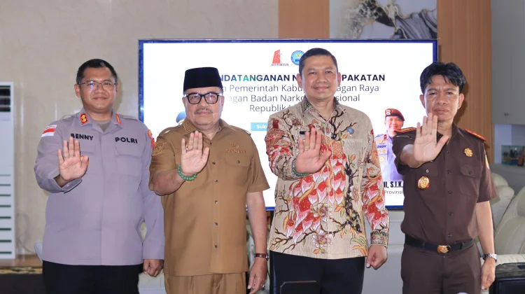 Pemkab Nagan Raya Teken Kerjasama dengan BNN